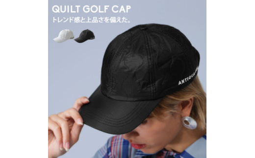 ＜ANTIQUA/アンティカ＞ANTIQUAGOLF キャップ 帽子(ZGL-00006-05-F)【1595247】