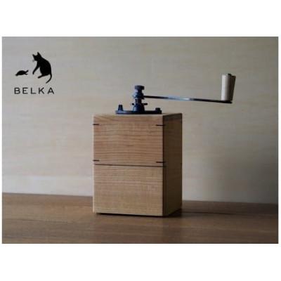 ふるさと納税 塩尻市 国産山桜のコーヒーミル 手打ちアイアンハンドル