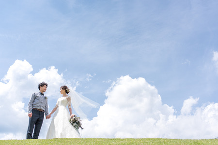 洋装ロケーションフォト