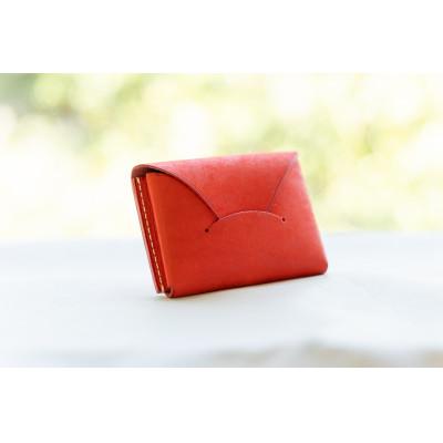 ふるさと納税 富山市 トッコ・ノード　名刺入れ　レッドカラー