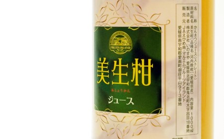 美生柑（みしょうかん）ジュース　1000ml×２本