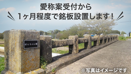 つくばみらい市 橋の愛称 命名権 （橋長10m以上）