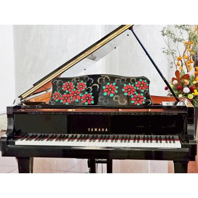 ふるさと納税 京都市 【真和楽器】京都伝統工芸による彩輝光蒔絵ピアノ「冬の笑美」モデル制作クーポン(210万円分)