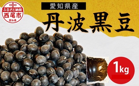 愛知県産＜丹波黒豆＞令和7年産 1kg・K240-9