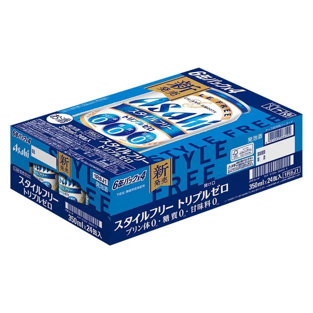 【福島のへそのまち　もとみや産】スタイルフリートリプルゼロ350ml×24本　【07214-0462】