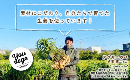 生姜好きさんにオススメ！ 濃厚 しょうがシロップ 5本セット【中辛】国産 生姜シロップ 自家製 生姜 しょうが ショウガ ジンジャー シロップ アレンジ ドリンク 料理 調味料 高知 四万十 四万十市