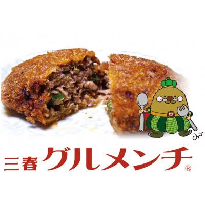 ふるさと納税 三春町 三春グルメンチ　4個入りパック×2袋