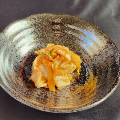 なつかしい、おばあちゃんの味!冬の旬菜、新温泉町産「キムチ、カクテキ」セット各500g×1個【配送不可地域：離島】