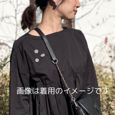 ふるさと納税 高松市 庵治石のピンブローチ 六角形 |  | 03