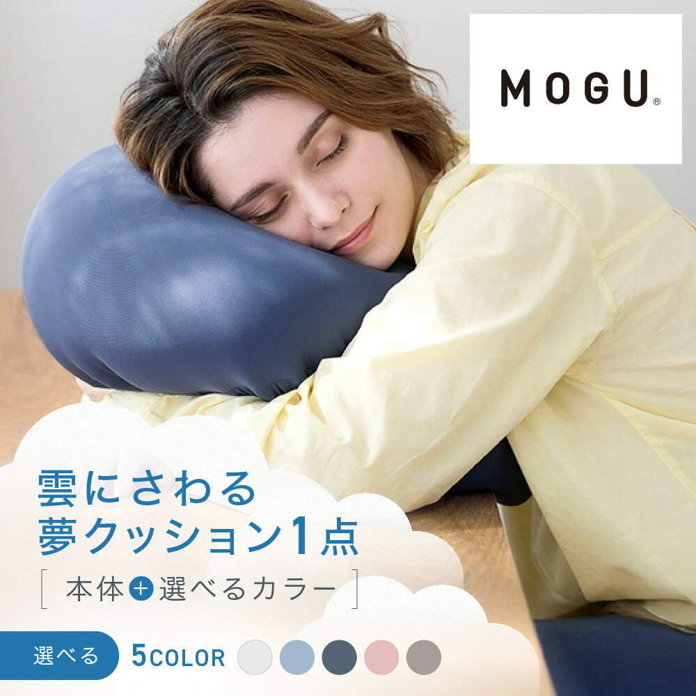 【ふるさと納税】雲にさわる夢クッション【5色展開】 | 鳥取 MOGU 抱きまくら ビーズクッション 送料無料 鳥取県 鳥取市