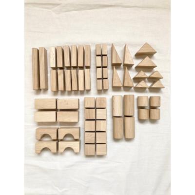 ふるさと納税 郡上市 ナラ材白木つみき |  | 03