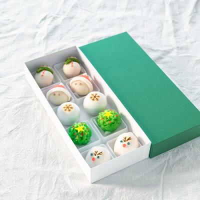 ふるさと納税 山梨県 12月上旬以降順次発送 クリスマス 【聖夜の上生菓子】 5種×2セット 計10個 |  | 01