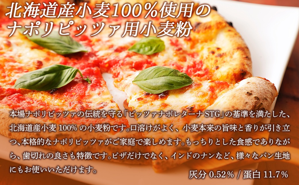 100% HOKKAIDO ピッツァ用粉 2.5kg TYUAI022