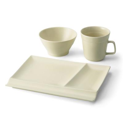 ふるさと納税 瑞浪市 【美濃焼】miyama.の食器　スターターセット　グレージュマット |  | 02