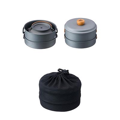 ふるさと納税 城陽市 LOGOS クッカー&ケトルセット キャンプなど、アウトドアで便利な調理器具セット　81210212 |  | 01