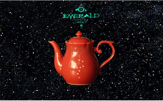【ふるさと納税】＜EMERALD＞ギフト ティーポット NUX POT AMATERAS 食器 茶器  贈り物【有田焼】A550-23