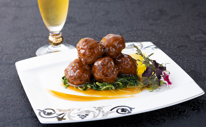 中華料理 名菜中華セット 朱蘭 酢豚 肉団子 甘酢あんかけ エビチリ 海老 海老焼売 しゅうまい セット 銀座アスター 伝統 中華 中国料理 大田区 東京都