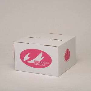 純国産鶏さくらちゃんが産んだ桜色のさくら玉子 五分咲き（Mサイズ）50個 ｜ 卵 鶏卵 たまご タマゴ 生卵 たまごかけご飯 濃厚 甘み 国産