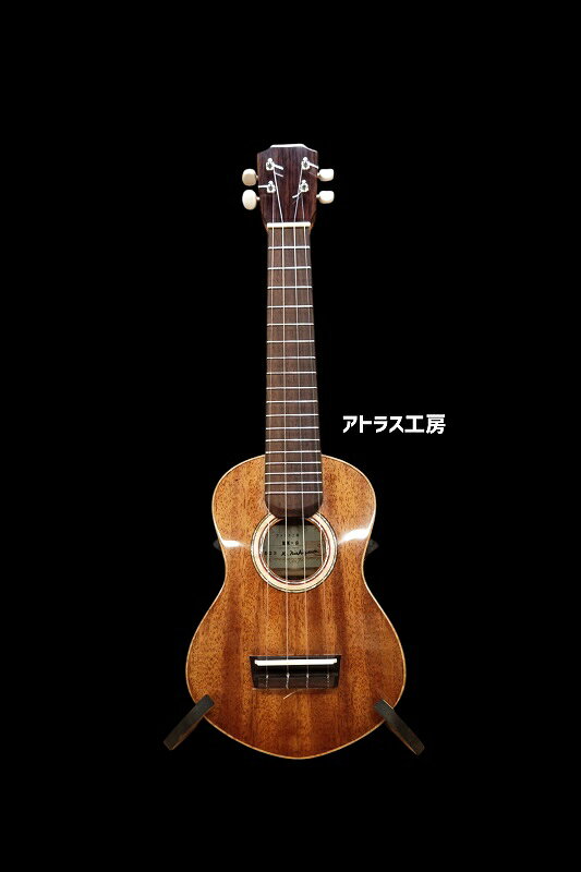 【ふるさと納税】【受注生産】 ソプラノウクレレ アトラス工房　ハンドメイド ウクレレ ソプラノ 楽器 送料無料 静岡県 富士宮市