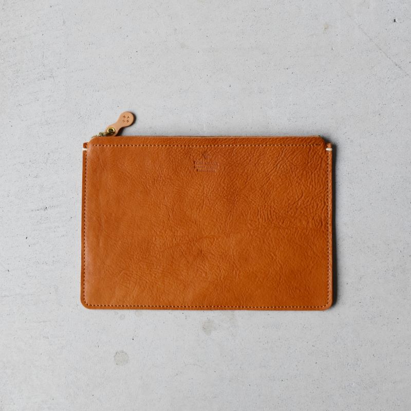Teha’amana Square pouch L テハマナ スクエアポーチ L ベーシック ブラック  革 皮 雑貨 おしゃれ レザー 本革 こだわりの逸品 地域特産品 ギフト 自分用 人気 おすす