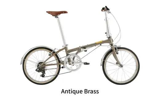 【 Antique Brass 】 DAHON フォールディングバイク Boardwalk D7 20インチ 自転車 折りたたみ自転車 折りたたみ コンパクト 通勤 通学 日常使い サイクリング 収納