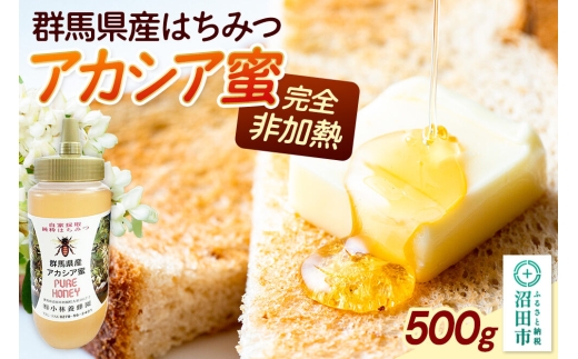 群馬県産アカシアはちみつ 500g [蜂蜜 はちみつ ハチミツ 国産 アカシア アカシヤ]