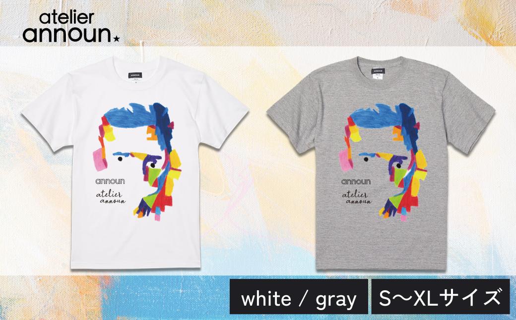 
                  ANNOUNオリジナルTシャツ【Person T(white・gray）】| Tシャツ アート アトリエ アンノウン オリジナルTシャツ 就労支援B型 クオリティー株式会社 福祉 アパレル 埼玉県 草加市
                