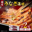 【ふるさと納税】福田屋食品うなぎ蒲焼2尾(真空パック) / 鰻 うなぎ ウナギ unagi 国産 蒲焼 かばやき うな重 うな丼 ひつまぶし / 諫早市 / 諫早観光物産　コンベンション協会 [AHAB035]