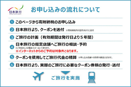 秋田県秋田市 日本旅行 地域限定旅行クーポン60,000円分