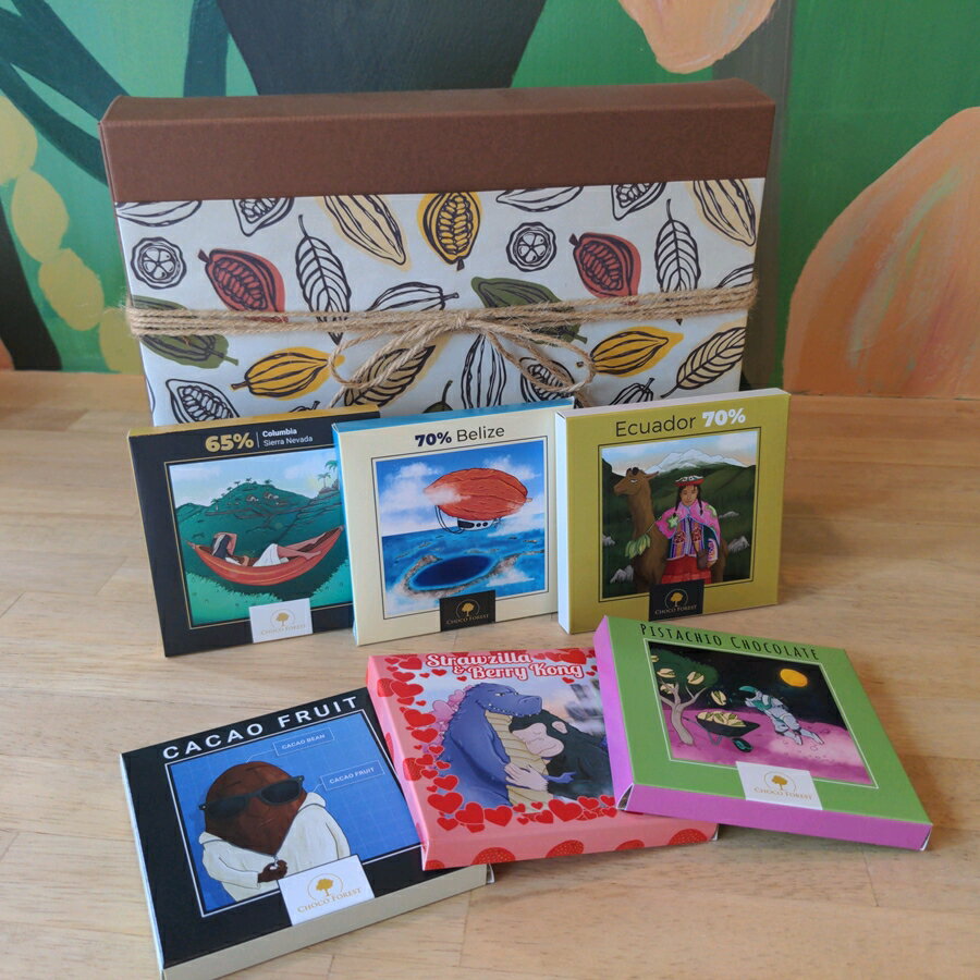 【ふるさと納税】チョコレート専門店「チョコレートの虜に？！チョコレート好きには堪らない贅沢6種」｜スイーツ デザート 菓子 お菓子 洋菓子 贈り物 ギフト プチギフト プレゼント 手土産 おやつ 小分け 包装 パック [1186]