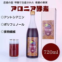 【ふるさと納税】奇跡の果実 アロニア酵素　720ml×1本 | 飲料 果実飲料 ドリンク 食品 人気 おすすめ 送料無料