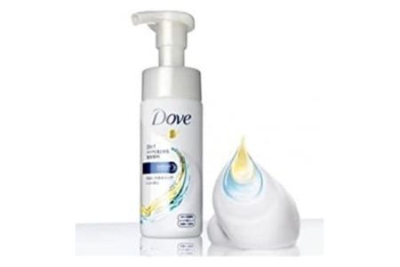 ダヴ　3in1 メイクも落とせる泡洗顔料 本体×1＋つめかえ×3 dove※着日指定不可
