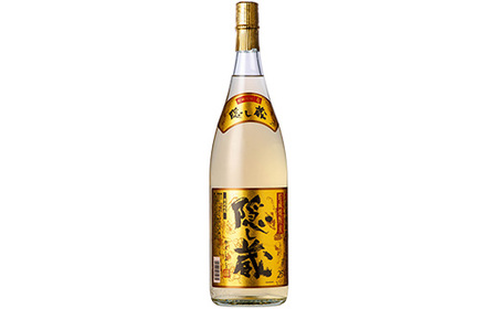 本格麦焼酎 「隠し蔵(かくしぐら)」 1800ml×1本 25度 おつまみ付 セット 鹿児島 本格麦焼酎 樽で 貯蔵熟成 した琥珀色の 本格麦焼酎 濵田酒造 傳藏院蔵 【A-1855H】