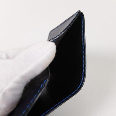 ふるさと納税 徳島市 阿波レザー　本藍染めミニ財布　MINI-1【CZ018】 |  | 01