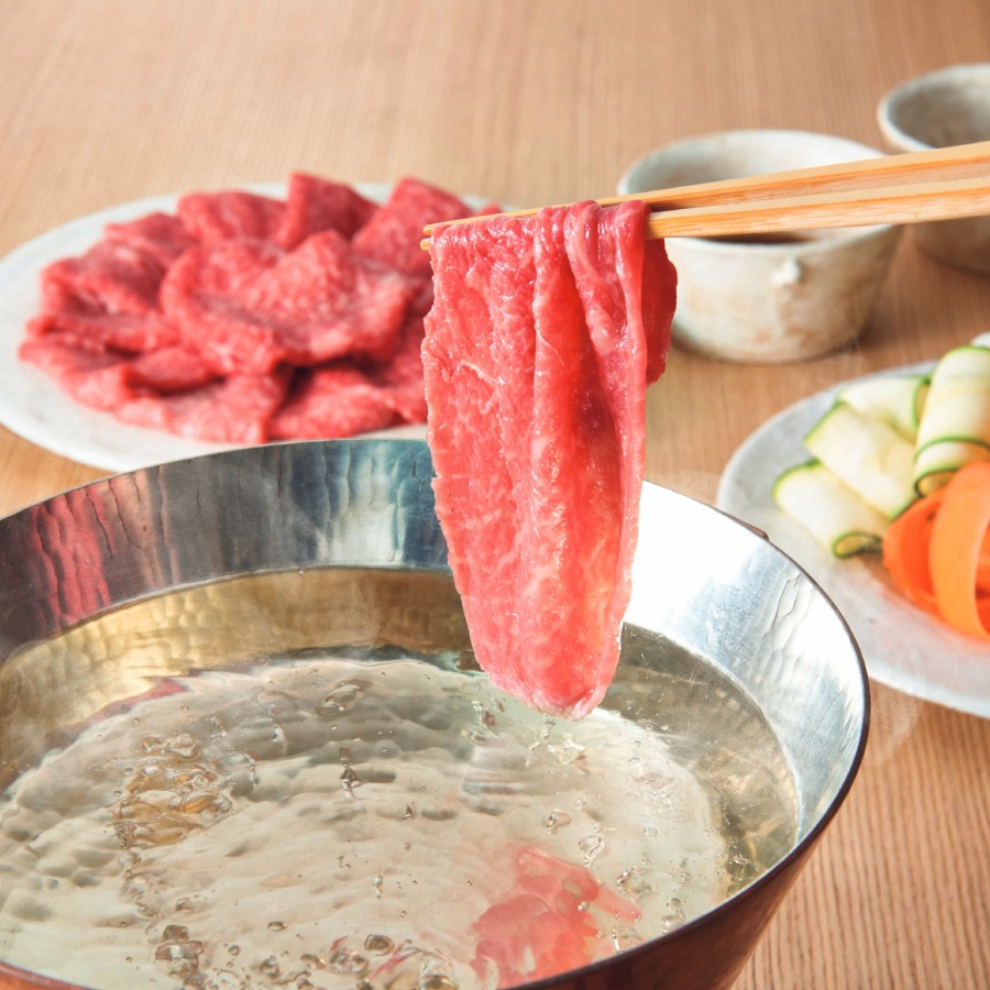【オーシャンファーム】松阪牛もも肉しゃぶしゃぶ用 OMC100