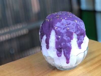 和kitchenかんな お家でかき氷！シロップ [紫芋]  氷みつ 氷蜜 氷菓 スイーツ アイスクリーム シャーベット イベント 夏祭り 屋台_0086-001-se6-3