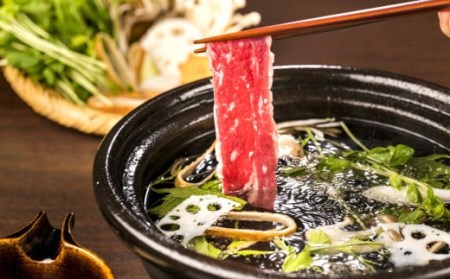 発送月指定OK！「山形村短角牛赤身・バラしゃぶしゃぶ計１kgセット（冷蔵：赤身500g、バラ500g）」いわて 山形村 短角牛 牛肉 牛 赤身 バラ スライス しゃぶしゃぶ セット 国産飼料 100％