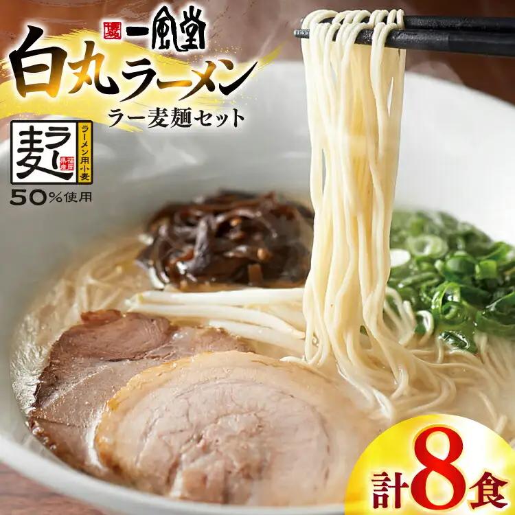 一風堂 博多 とんこつラーメン 白丸 8食 豚骨ラーメン