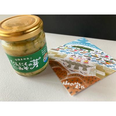 ふるさと納税 宗像市 にんにく塩 130g×2本　にんにくの芽みそ120g×1本【山の宝や】_HA1597 |  | 02