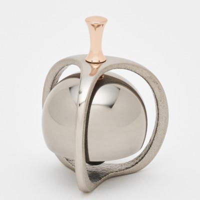 ふるさと納税 高岡市 【高岡銅器】みつわりん　シルバー |  | 01