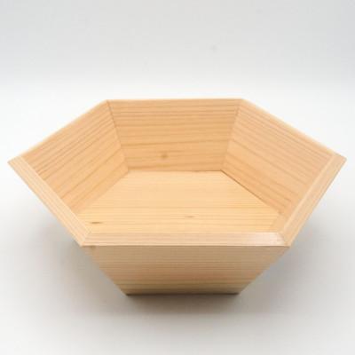 ふるさと納税 鮫川村 菓子器　鮫川村産ヒノキ