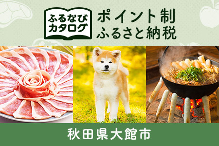 【有効期限なし！後からゆっくり特産品を選べる】秋田県大館市カタログポイント