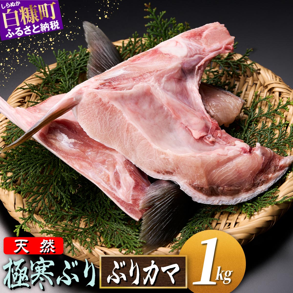 【ふるさと納税】【訳あり】 天然 極寒ブリ ぶりカマ 1kg ふるさと納税 魚 ぶり 天然 鰤 ブリ 鍋 北海道 国産 白糠町 カマ焼き ブリ大根 カマ 塩焼き わけあり ふるさと