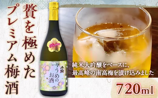 
            贅を極めたプレミアム梅酒 720ml 酒 お酒 千駒酒造 ギフト 贈り物 F21R-552
          
