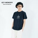 【ふるさと納税】《2》TIMEイラストTシャツNAVY 【KEYMEMORY鎌倉】 | ふるさと 納税 楽天ふるさと 神奈川 ファッション ブランド 鎌倉 服 洋服 レディース メンズ 女性 男性 ナチュラル シンプル 可愛い かわいい おしゃれ 有名 人気 おすすめ
