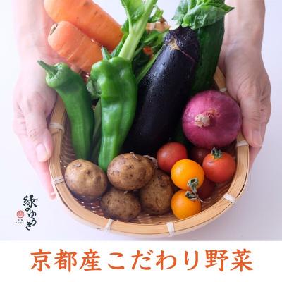 ふるさと納税 京都市 【緑のゆうき】お申込頂いた野菜の売上の1%が社会への応援に　京都産こだわりの野菜のセット