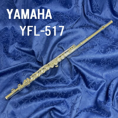 【ふるさと納税】フルート　YFL-517_ フルート 吹奏楽 楽器 YFL-517 YAMAHA ヤマハ オーケストラ 送料無料 贈答 ギフト プレゼント プロフェッショナル フィネス 【1484856】