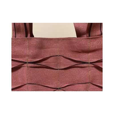 ふるさと納税 飯能市 畳屋さんのヘリバッグ【手さげ(横はぎ)】ピンク |  | 02