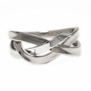 PT900プラチナ地金デザインリング 33604-３