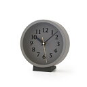 【ふるさと納税】m clock［電波時計］/ グレー （MK14-04 GY） レムノス Lemnos 時計　【装飾品 民芸品 工芸品 伝統技術 インテリア】　お届け：※申込状況によりお届け迄1～2ヶ月程度かかる場合があります。